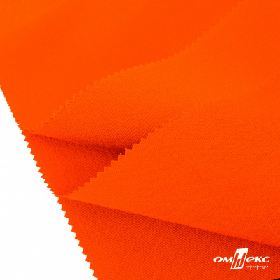 Ткань смесовая для спецодежды "Униформ" 17-1350, 200 гр/м2, шир.150 см, цвет люм.оранжевый - купить в Орске. Цена 138.73 руб.