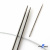 Спицы для вязания металлические d-2.5 мм круговые на тросике 53 см - купить в Орске. Цена: 53.90 руб.