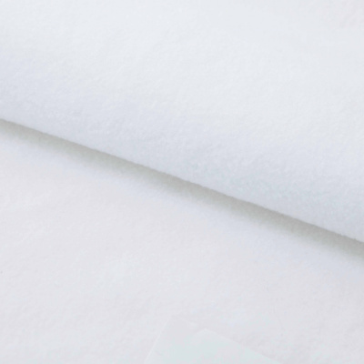 Флис DTY 240 г/м2, White/белый, 150 см (2,77м/кг) - купить в Орске. Цена 640.46 руб.