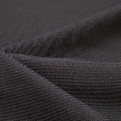 Ткань костюмная 21010 2186, 225 гр/м2, шир.150см, цвет т.серый - купить в Орске. Цена 390.73 руб.
