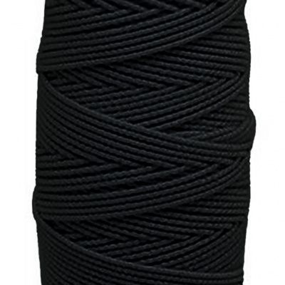 Нитка - резинка Спандекс 25 м (уп-10шт)-чёрные - купить в Орске. Цена: 36.02 руб.