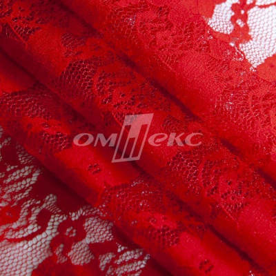 Кружевное полотно стрейч 15A61/RED, 100 гр/м2, шир.150см - купить в Орске. Цена 1 580.95 руб.