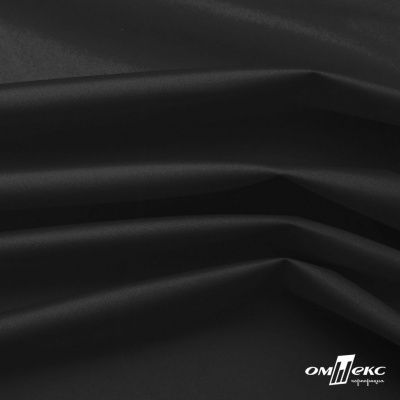 Курточная ткань Дюэл Middle (дюспо), WR PU Milky, Black/Чёрный 80г/м2, шир. 150 см - купить в Орске. Цена 123.45 руб.