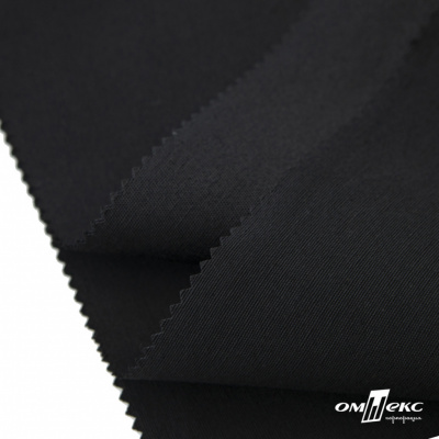 Ткань смесовая для спецодежды "Униформ", 200 гр/м2, шир.150 см, цвет чёрный - купить в Орске. Цена 162.46 руб.