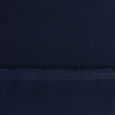 Костюмная ткань "Элис", 220 гр/м2, шир.150 см, цвет т.синий - купить в Орске. Цена 308 руб.