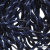 Шнурки #107-19, круглые 130 см, двухцветные цв.тём.синий/белый - купить в Орске. Цена: 22.14 руб.