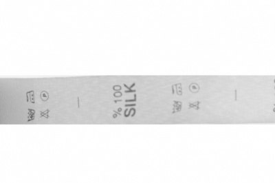 Состав и уход за тк.100% Silk (4000 шт) - купить в Орске. Цена: 257.40 руб.