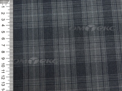 Ткань костюмная клетка 25235 2003, 185 гр/м2, шир.150см, цвет серый/сер - купить в Орске. Цена 