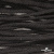 Шнур плетеный d-6 мм круглый, 70% хлопок 30% полиэстер, уп.90+/-1 м, цв.1078-черный - купить в Орске. Цена: 588 руб.