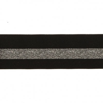 #2/6-Лента эластичная вязаная с рисунком шир.52 мм (45,7+/-0,5 м/бобина) - купить в Орске. Цена: 69.33 руб.