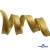 Кант атласный 136, шир. 12 мм (в упак. 65,8 м), цвет золото - купить в Орске. Цена: 433.08 руб.
