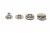 Кнопка металлическая "Альфа" с пружиной, 15 мм (уп. 720+/-20 шт), цвет никель - купить в Орске. Цена: 1 466.73 руб.