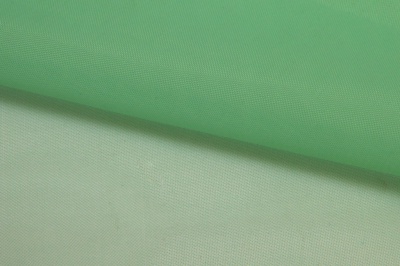 Портьерный капрон 15-6123, 47 гр/м2, шир.300см, цвет св.зелёный - купить в Орске. Цена 137.27 руб.