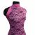 Кружевное полотно стрейч XD-WINE, 100 гр/м2, шир.150см, цвет розовый - купить в Орске. Цена 1 851.10 руб.