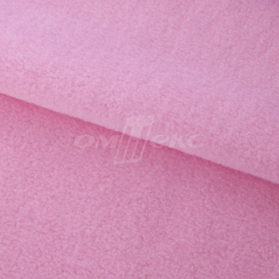 Флис окрашенный 15-2215, 250 гр/м2, шир.150 см, цвет светло-розовый - купить в Орске. Цена 580.31 руб.