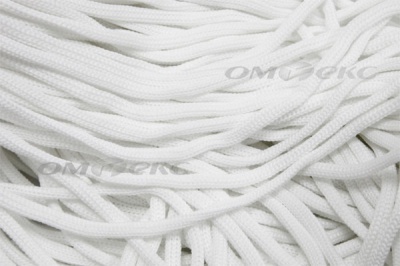 Шнур Т-02 (4с2) мелкое плетение 4мм 100 м белый - купить в Орске. Цена: 2.50 руб.