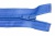 Спиральная молния Т5 260, 75 см, автомат, цвет голубой - купить в Орске. Цена: 16.28 руб.