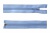 Спиральная молния Т5 351, 75 см, автомат, цвет св.голубой - купить в Орске. Цена: 16.28 руб.