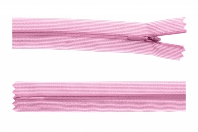 Молния потайная Т3 513, 50 см, капрон, цвет св.розовый - купить в Орске. Цена: 8.71 руб.