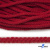 Шнур плетеный d-6 мм, круглый 70% хлопок 30% полиэстер, уп.90+/-1 м, цв.1064-красный - купить в Орске. Цена: 588 руб.