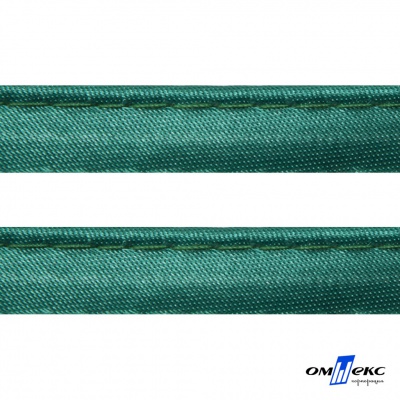 Кант атласный 140, шир. 12 мм (в упак. 65,8 м), цвет т.зелёный - купить в Орске. Цена: 237.16 руб.