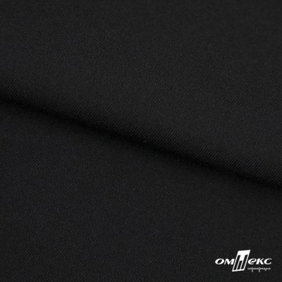 Ткань костюмная "Матте" 80% P, 16% R, 4% S, 170 г/м2, шир.150 см, цв-черный #1 - купить в Орске. Цена 372.90 руб.