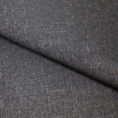 Ткань костюмная 25388 2010А, 207 гр/м2, шир.150см, цвет т.серый - купить в Орске. Цена 353.07 руб.