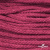 Шнур плетеный d-6 мм, 70% хлопок 30% полиэстер, уп.90+/-1 м, цв.1068-фуксия - купить в Орске. Цена: 588 руб.