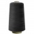 Швейные нитки (армированные) 28S/2, нам. 2 500 м, цвет чёрный - купить в Орске. Цена: 139.91 руб.