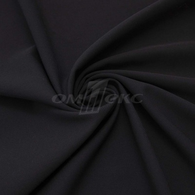 Ткань костюмная "Меган", 78%P 18%R 4%S, 205 г/м2 ш.150 см, цв-черный (Black) - купить в Орске. Цена 392.32 руб.