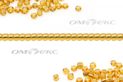 Бисер (SL) 11/0 ( упак.100 гр) цв.22 - золото - купить в Орске. Цена: 53.34 руб.