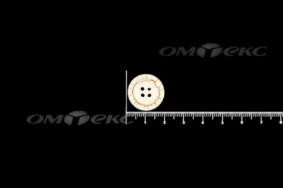 Пуговица деревянная круглая №33 (18мм) - купить в Орске. Цена: 2.55 руб.