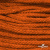 Шнур плетеный d-6 мм, 70% хлопок 30% полиэстер, уп.90+/-1 м, цв.1066-апельсин - купить в Орске. Цена: 588 руб.