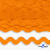 Тесьма вьюнчик 0381-0080, 8 мм/упак.33+/-1м, цвет 9511-оранжевый - купить в Орске. Цена: 107.26 руб.
