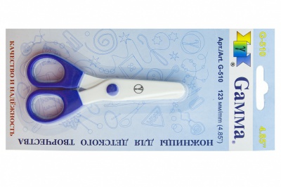 Ножницы G-510 детские 123 мм - купить в Орске. Цена: 137.45 руб.