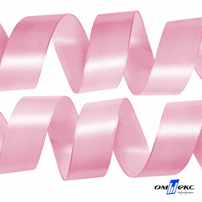 050-нежно-розовый Лента атласная упаковочная (В) 85+/-5гр/м2, шир.50 мм (1/2), 25+/-1 м - купить в Орске. Цена: 120.46 руб.