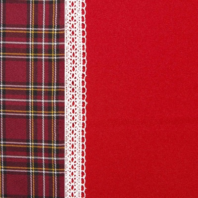 Ткань костюмная 21010 2023, 225 гр/м2, шир.150см, цвет красный - купить в Орске. Цена 394.71 руб.