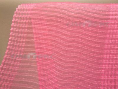 Лента капроновая "Гофре", шир. 110 мм/уп. 50 м, цвет розовый - купить в Орске. Цена: 35.60 руб.