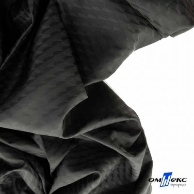 Ткань подкладочная Жаккард PV2416932, 93г/м2, 145 см,черный - купить в Орске. Цена 241.46 руб.