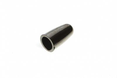 8100-Наконечник пластиковый под металл 15 мм-тем.никель - купить в Орске. Цена: 2.45 руб.