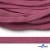 Шнур плетеный d-8 мм плоский, 70% хлопок 30% полиэстер, уп.85+/-1 м, цв.1029-розовый - купить в Орске. Цена: 735 руб.