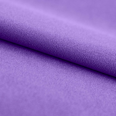 Креп стрейч Амузен 17-3323, 85 гр/м2, шир.150см, цвет фиолетовый - купить в Орске. Цена 196.05 руб.