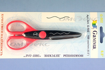 Ножницы G-502 детские 165 мм - купить в Орске. Цена: 292.21 руб.