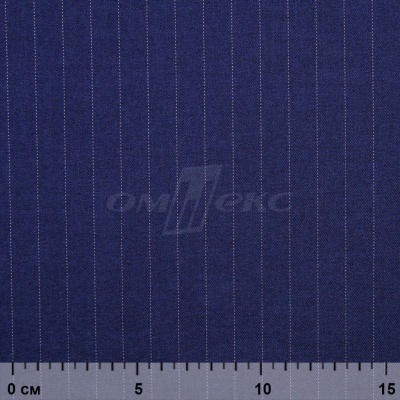 Костюмная ткань "Жаклин", 188 гр/м2, шир. 150 см, цвет тёмно-синий - купить в Орске. Цена 426.49 руб.