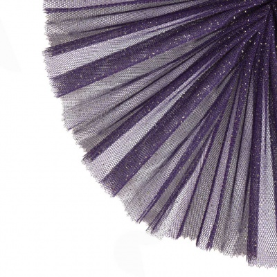 Сетка Глиттер, 24 г/м2, шир.145 см., пурпурный - купить в Орске. Цена 117.24 руб.