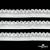 Резинка бельевая ажурная #123-11, шир.11 мм, цв.белый - купить в Орске. Цена: 7.23 руб.