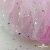 Сетка Фатин Глитер Спейс, 12 (+/-5) гр/м2, шир.150 см, 16-12/розовый - купить в Орске. Цена 202.08 руб.