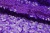Сетка с пайетками №14, 188 гр/м2, шир.130см, цвет фиолетовый - купить в Орске. Цена 371.02 руб.