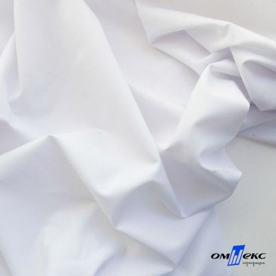 Ткань сорочечная Илер 100%полиэстр, 120 г/м2 ш.150 см, цв.белый - купить в Орске. Цена 290.24 руб.