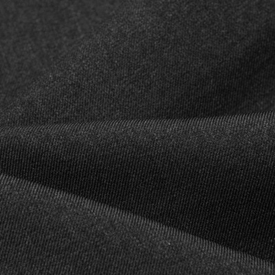 Ткань костюмная 22476 2002, 181 гр/м2, шир.150см, цвет чёрный - купить в Орске. Цена 350.98 руб.